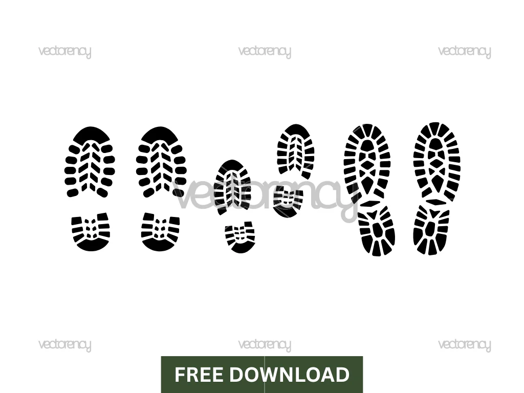 Free Foot Shoe Print Cricut Files