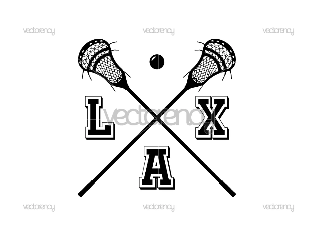 Lacrosse SVG LAX Free Download