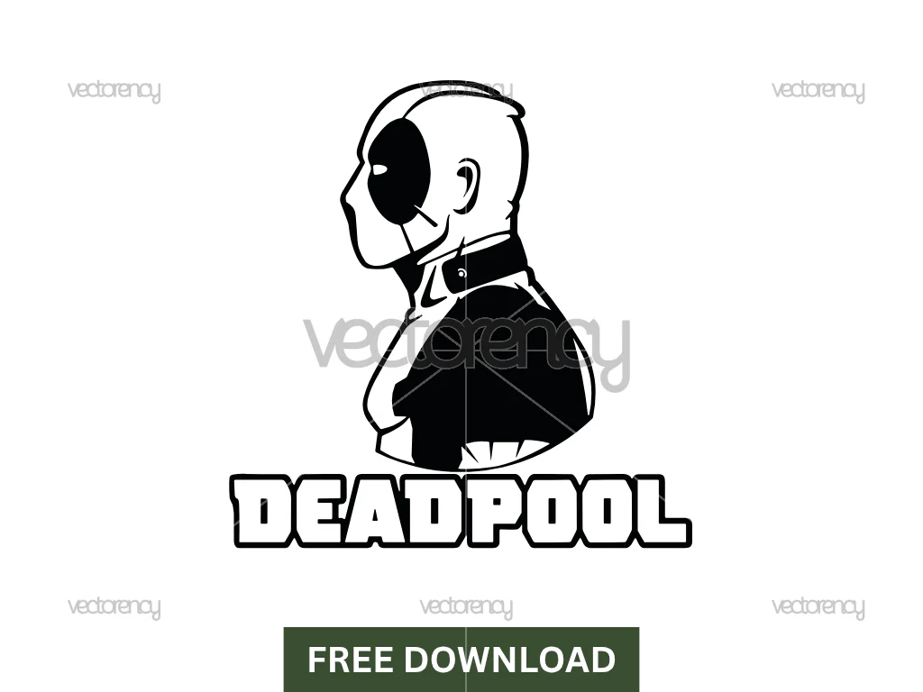 Deadpool SVG Cut File Free