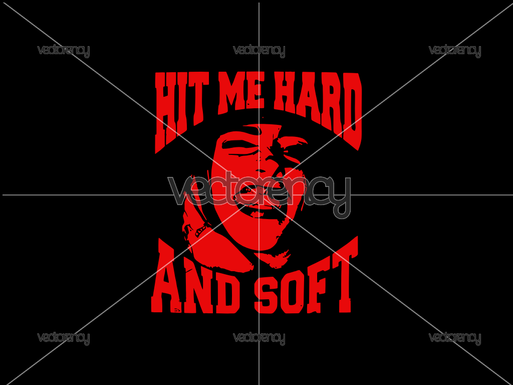 Billie Smile Hit Me Hard And Soft SVG