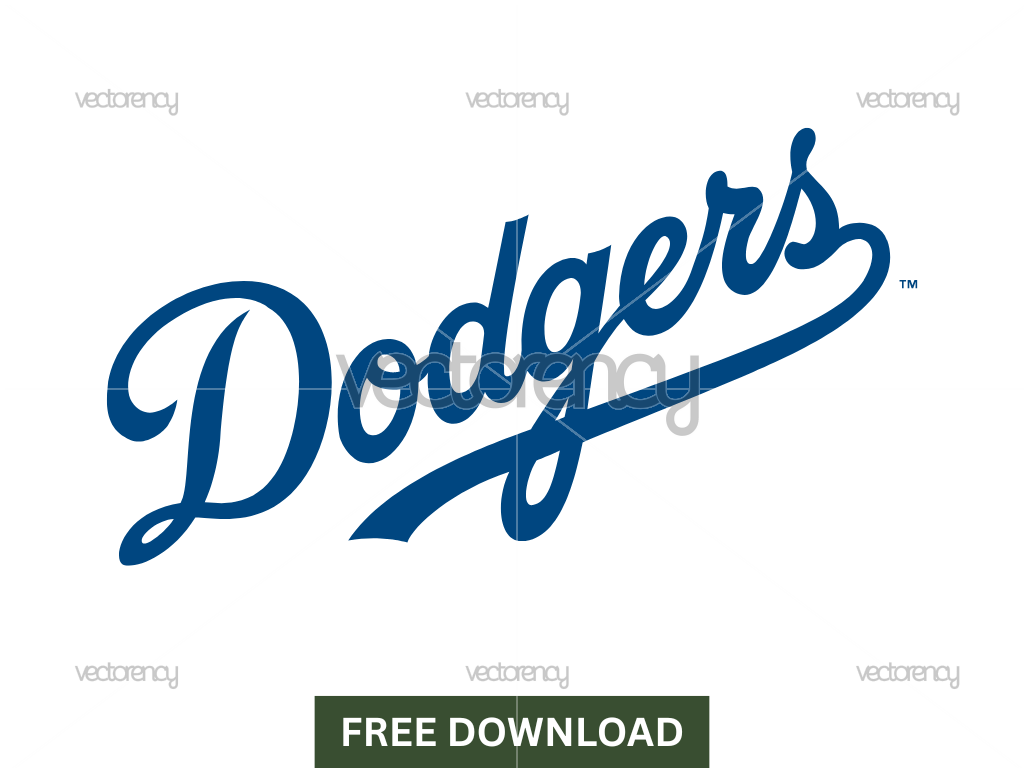 Dodgers Logo SVG Free