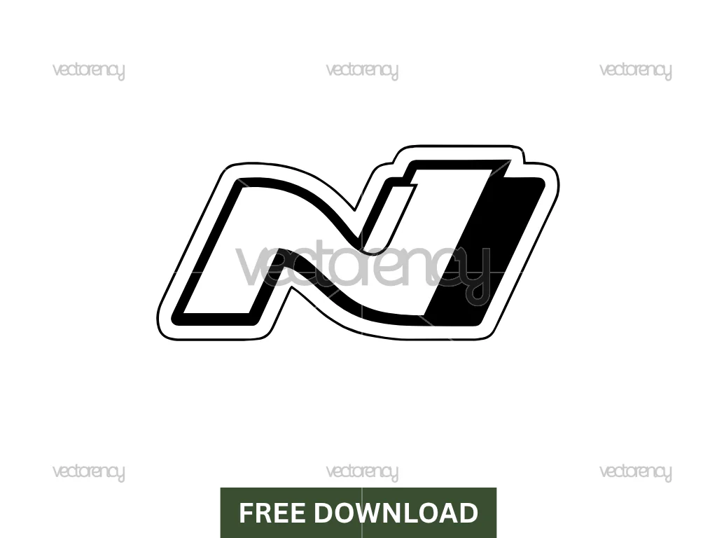 Hyundai N Performance Logo SVG Cut File Free