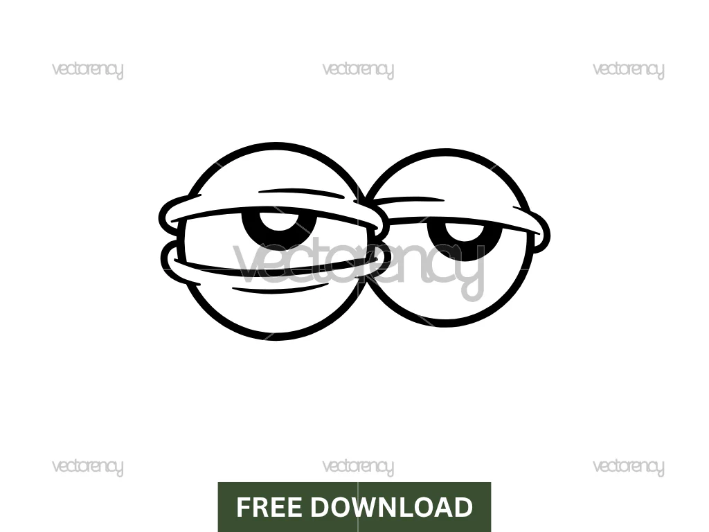 Free SVG Dry Eyes