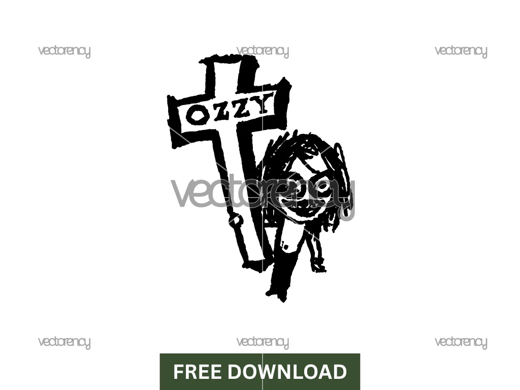 Ozzy Osbourne SVG Free