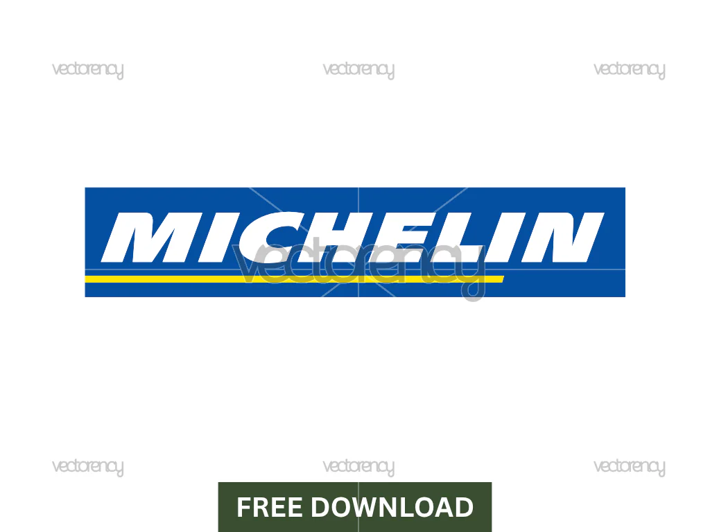 Michelin Wordmark Logo SVG Cut File Free
