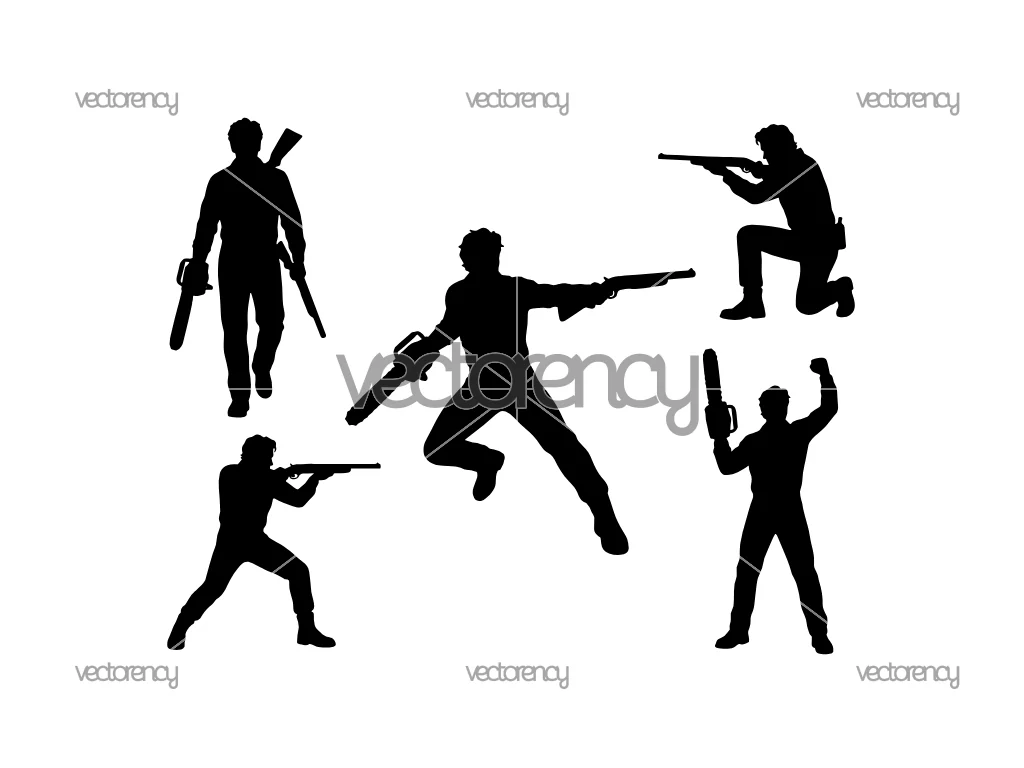 Ash Williams Silhouette