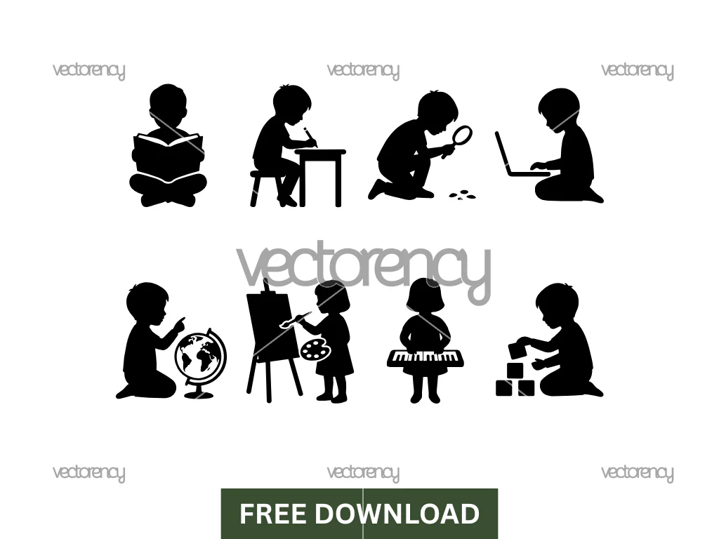 Youth Education Silhouette