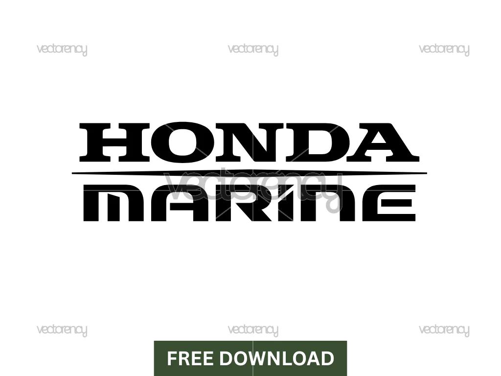 Honda Marine Logo SVG Free
