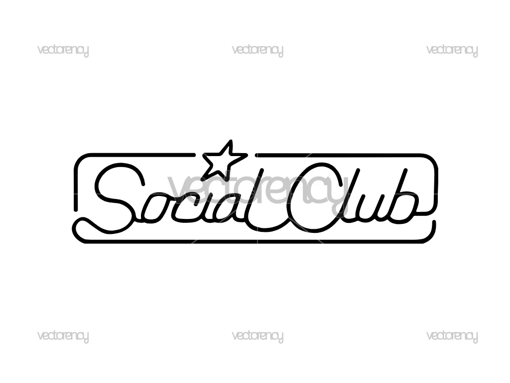 Rockstar Games Social Club Logo SVG