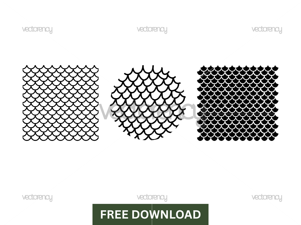 Free Mermaid Scales SVG