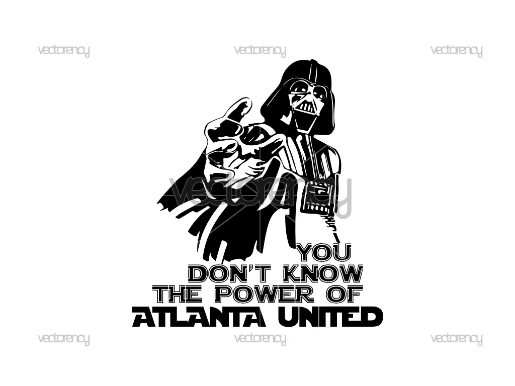 Darth Vader Atlanta United SVG Free