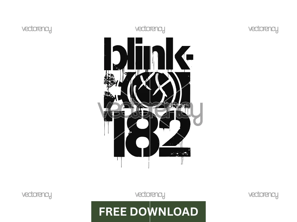 Blink 182 Band Logo SVG Free