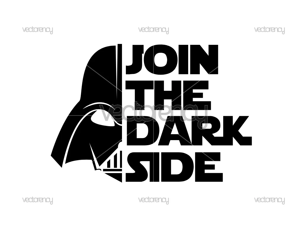 Starwars Join The Dark Side SVG Free