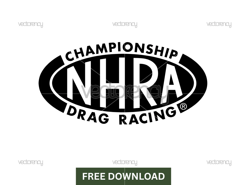 NHRA Drag Race Logo Free SVG