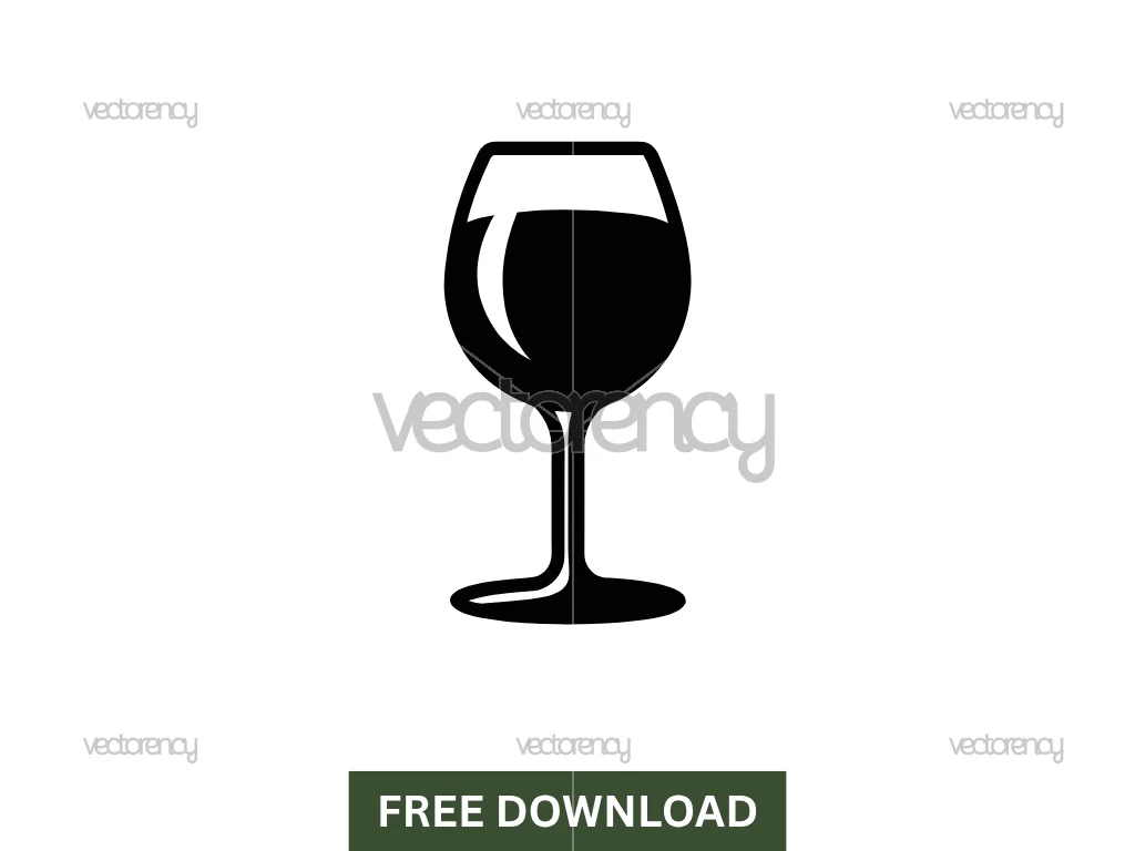 Wine Glass Vector Free