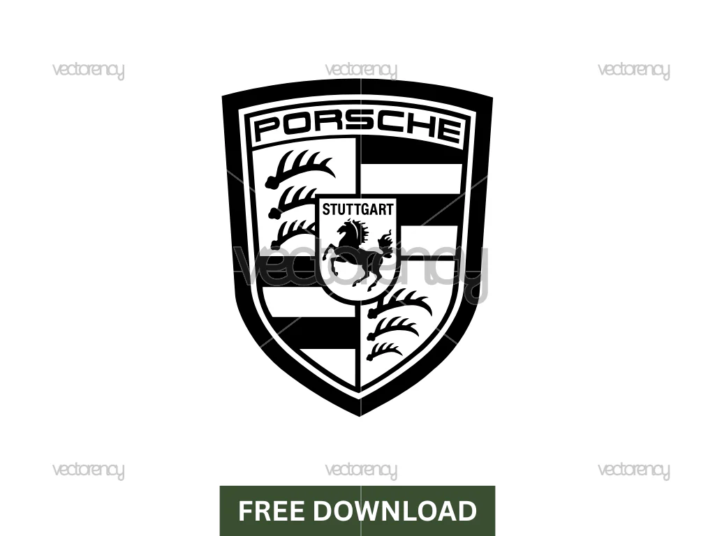 Porsche Logo SVG Free
