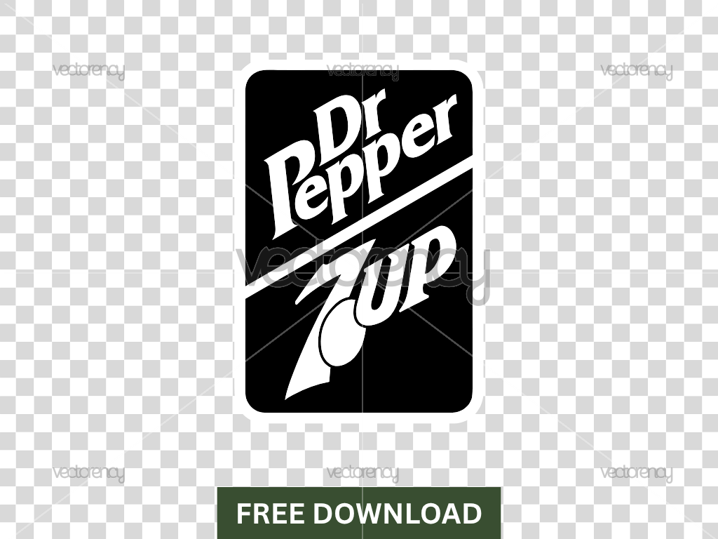 Dr Pepper Seven Up Logo SVG Free