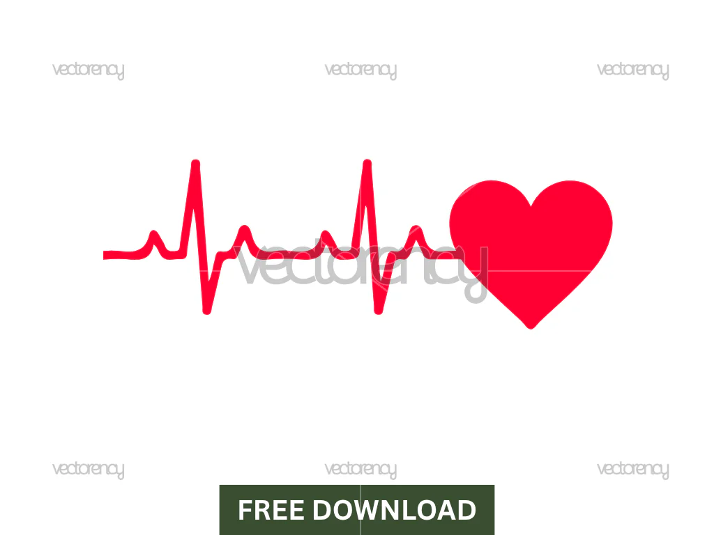 Heartbeat SVG Cricut Free