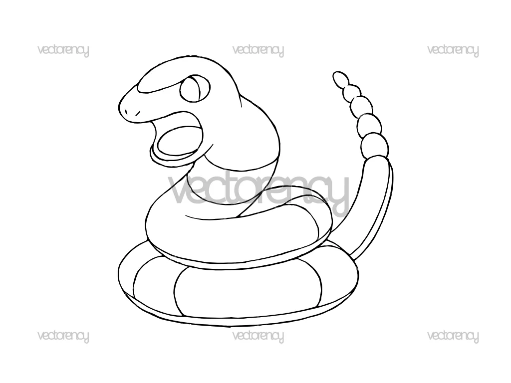 Ekans Pokémon SVG Free Download