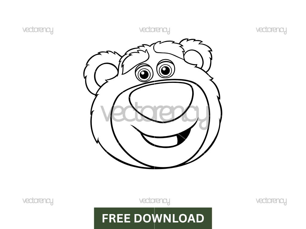 Lotso Bear SVG Free