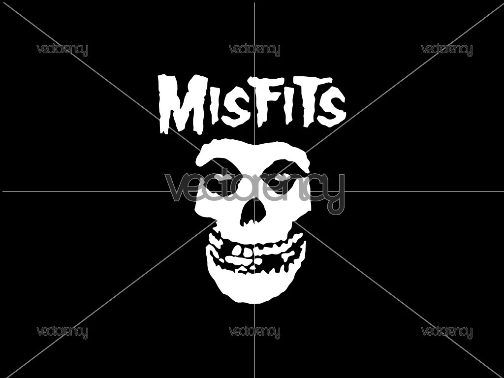 Vintage Rock Misfits Band SVG