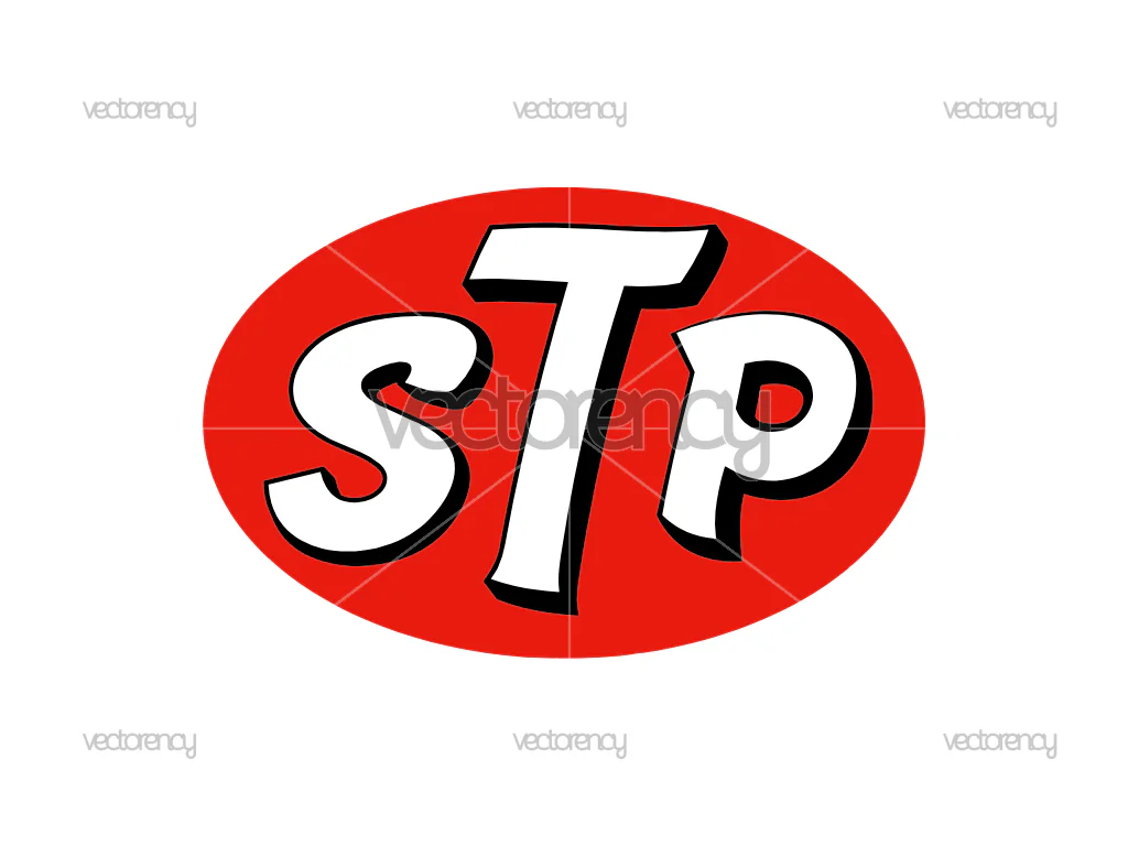 STP Logo SVG DXF PNG EPS