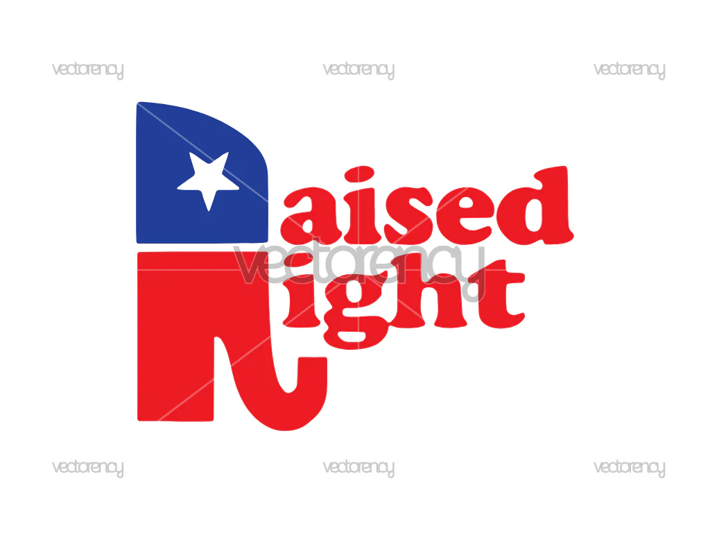 RAISED RIGHT Republican Conservative political