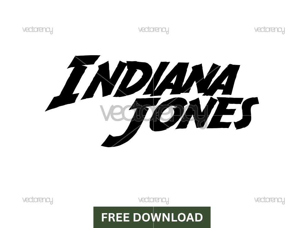 Indiana Jones Logo Free SVG