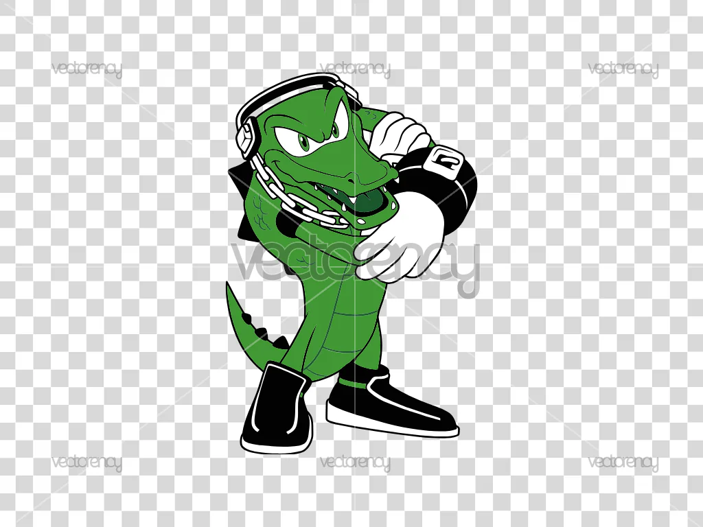 Vector the Crocodile Game SVG