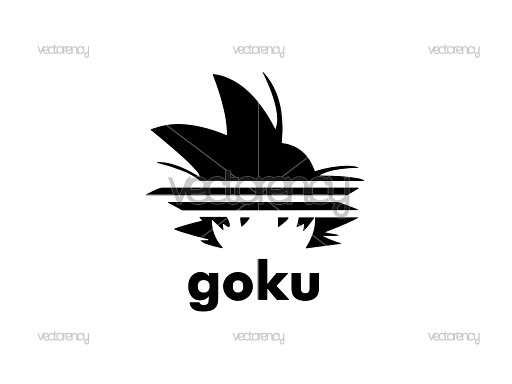 Goku Adidas SVG