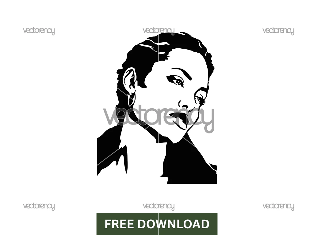 Angelina Jolie SVG Free