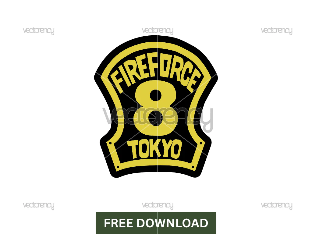 Fire Force Tokyo SVG Free Download
