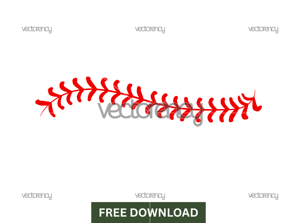 Baseball Stitch SVG Free