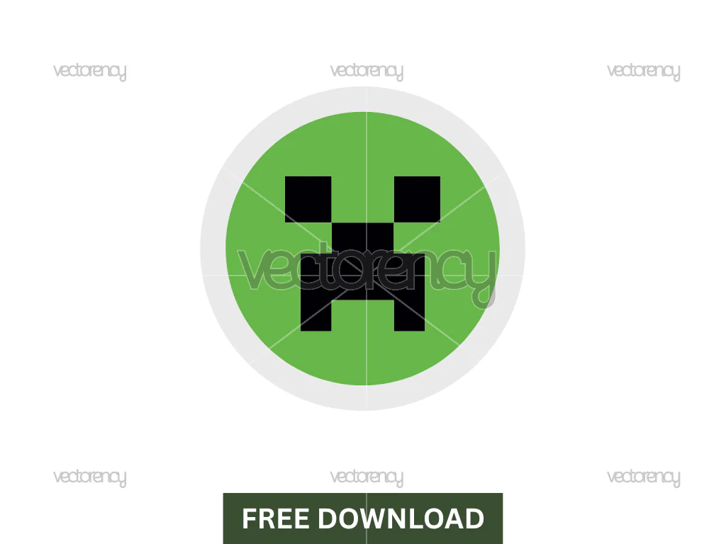 Free Minecraft Gaming Icon SVG DXF