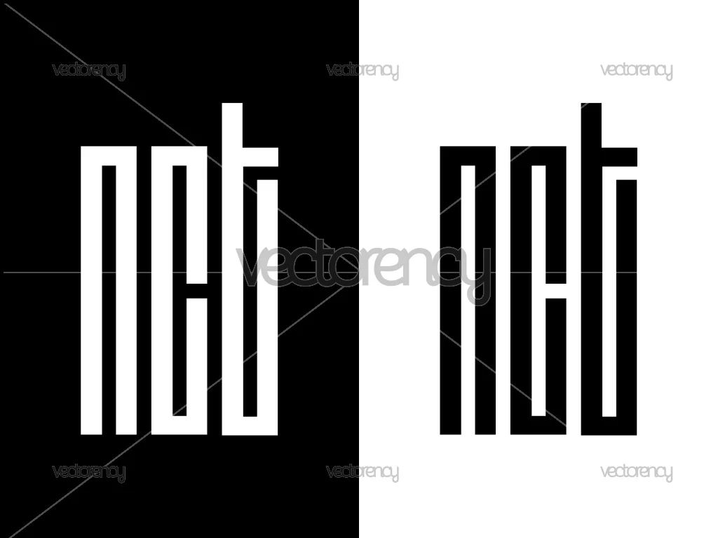 NCT Logo SVG PNG EPS DXF Kpop Artist