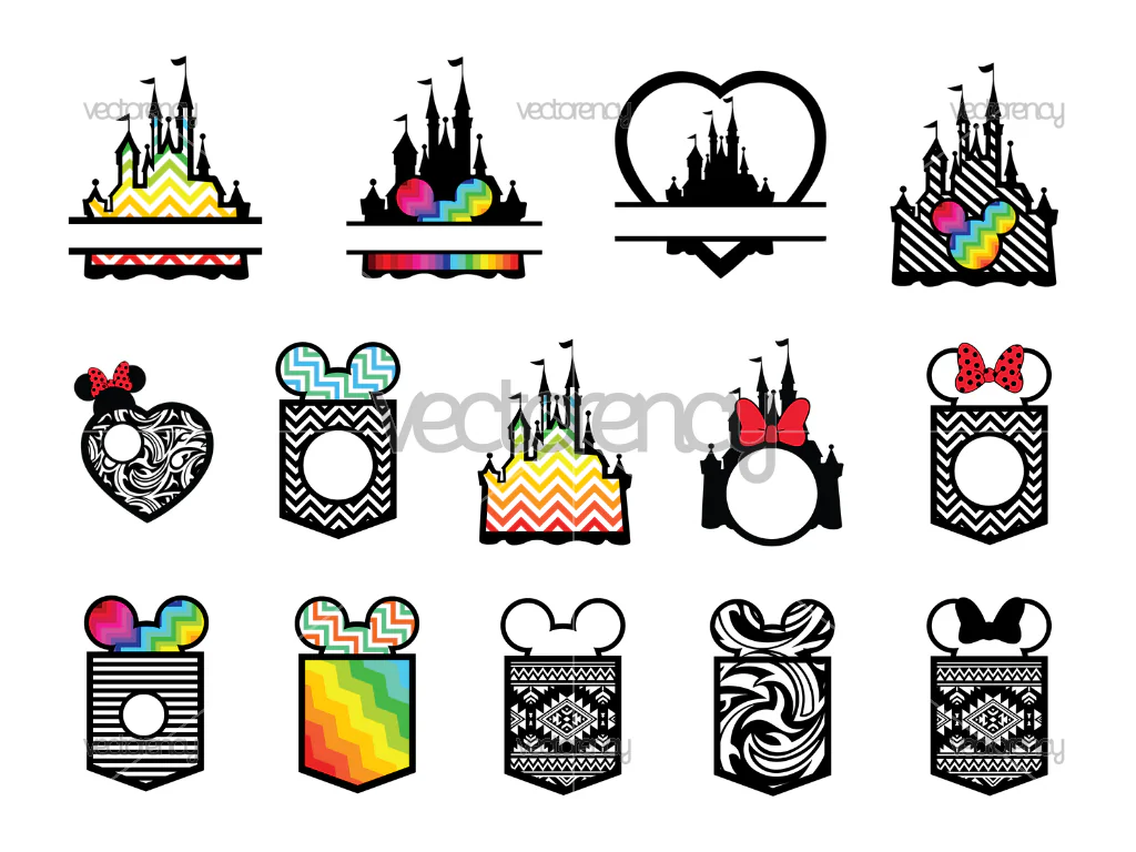 Disney Castle PNG File Transparent Free Download