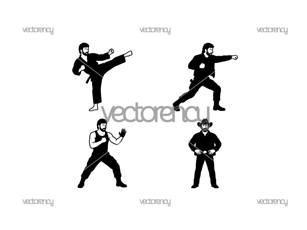 Chuck Norris SVG
