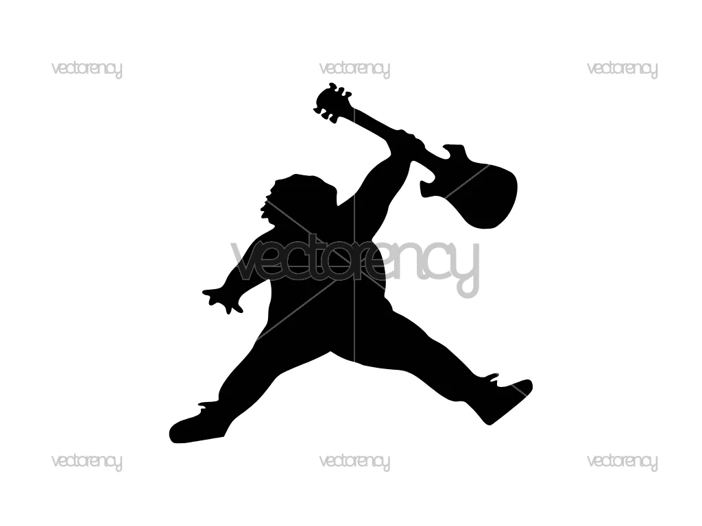 Grateful Deadhead Fly Jerry Garcia Jump SVG PNG EPS DXF