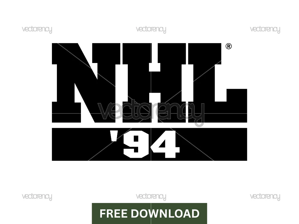 NHL 94 Logo SVG Free