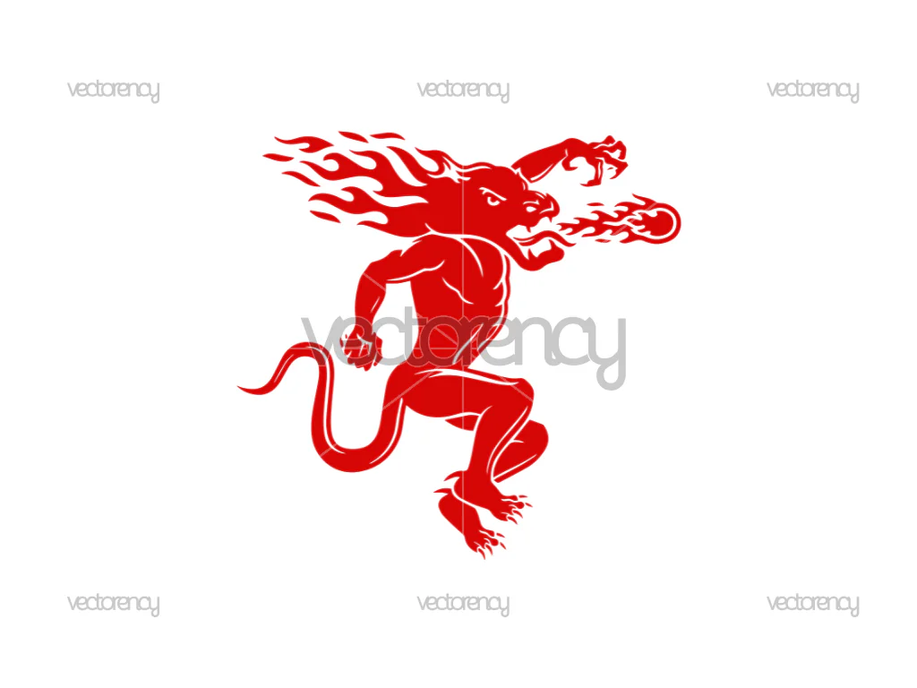 Red Fireball Liquor SVG