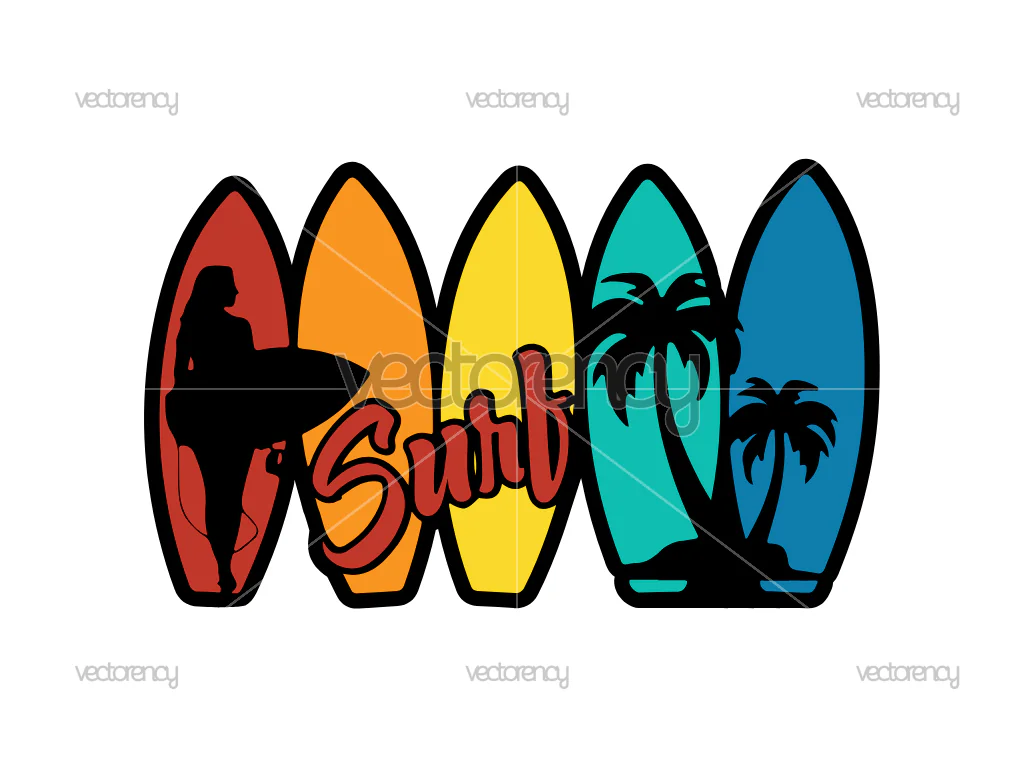 Surfing SVG Surfer Beach PNG