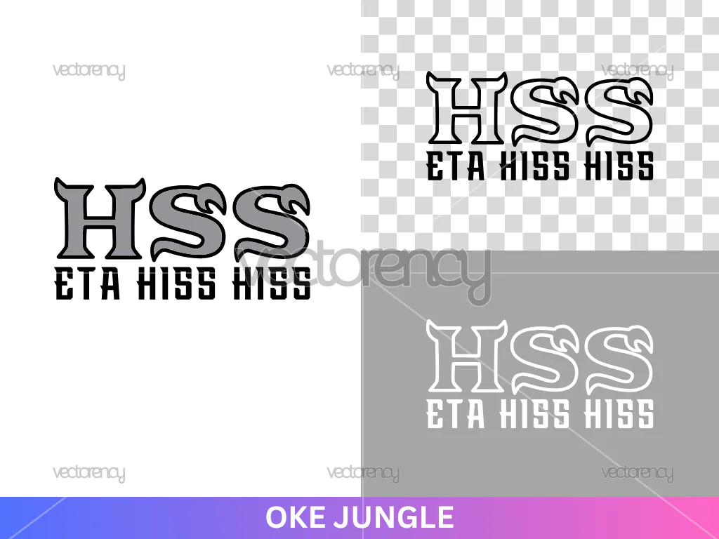 HSS Eta Hiss Hiss Monster University Vector PNG SVG