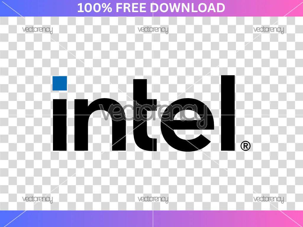 Intel Logo Black Vector Download Free