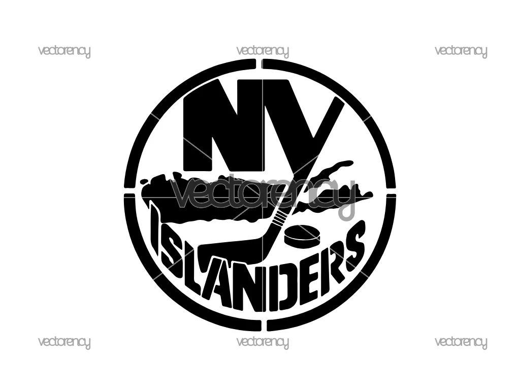 NY Islanders Logo SVG, NHL Hockey Cut File, Islanders Vector Design, Cricut & Silhouette