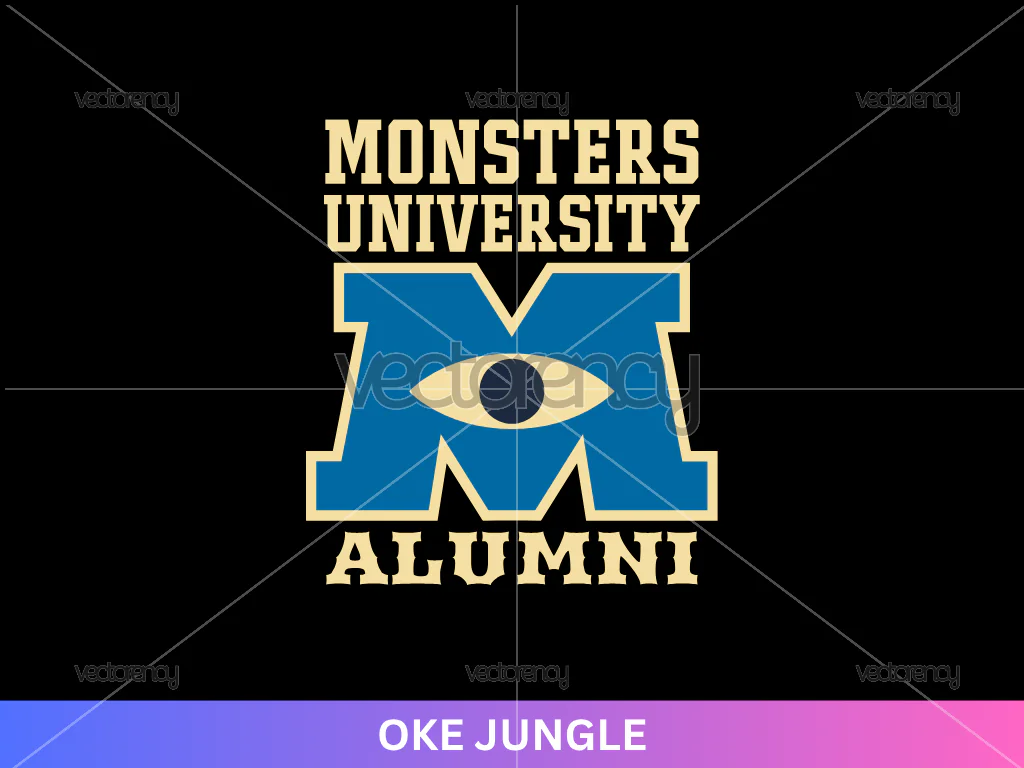 Monsters University Alumni SVG Image PNG