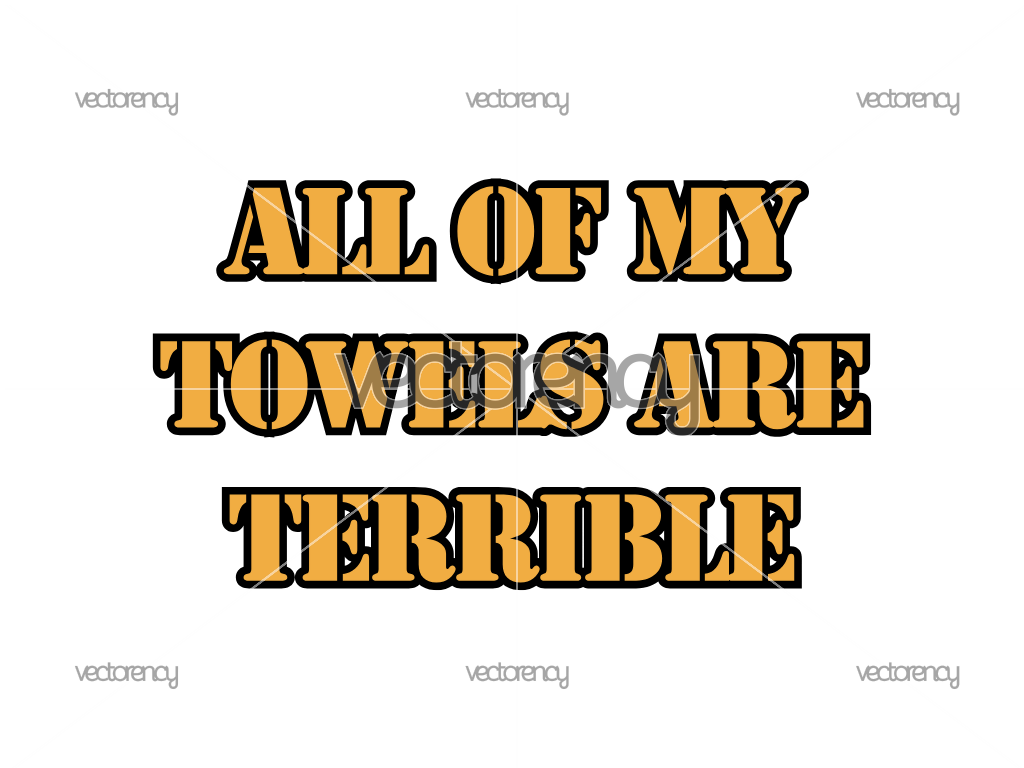 Terrible Towels Pittsburgh Steelers PNG SVG EPS