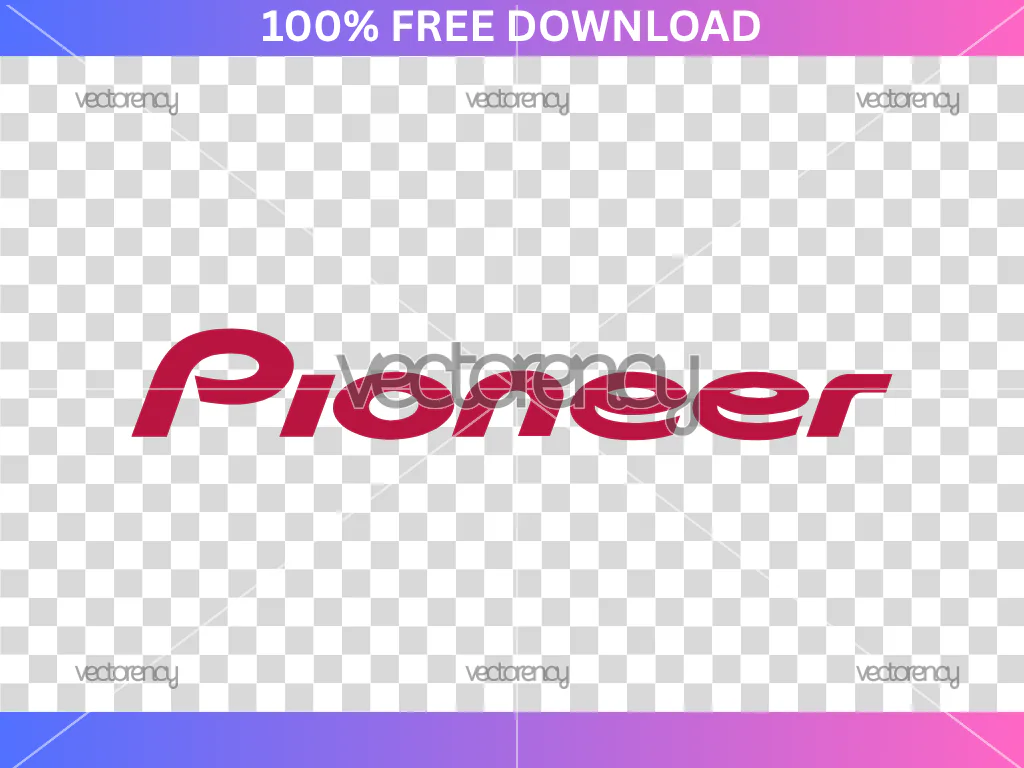 Pioneer Audio Logo SVG Free