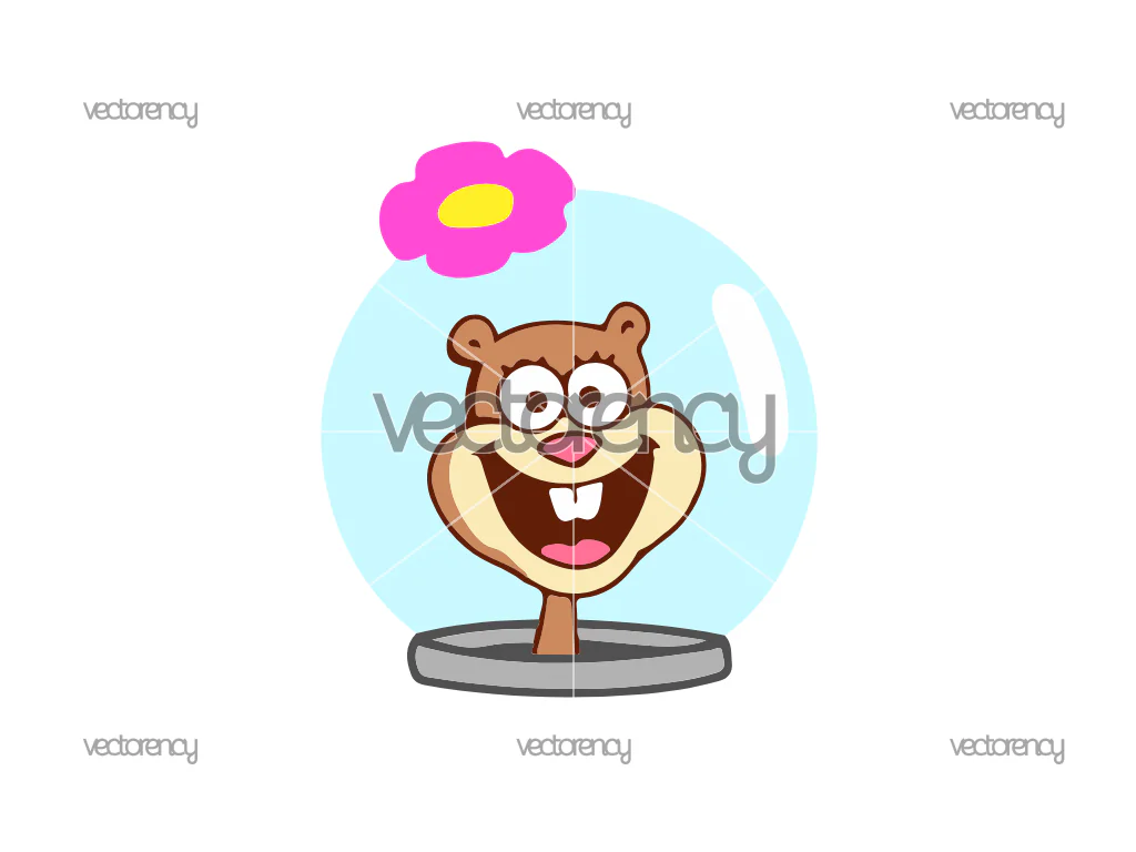 Sandy Spongebob SVG File