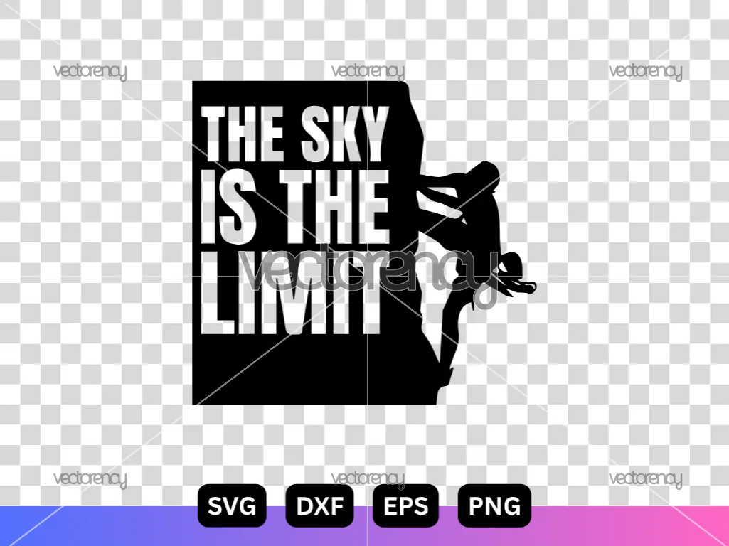 Rock Climbing SVG