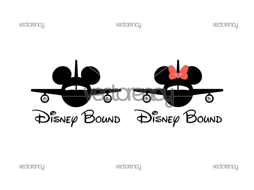 Disney Bound SVG PNG EPS DXF